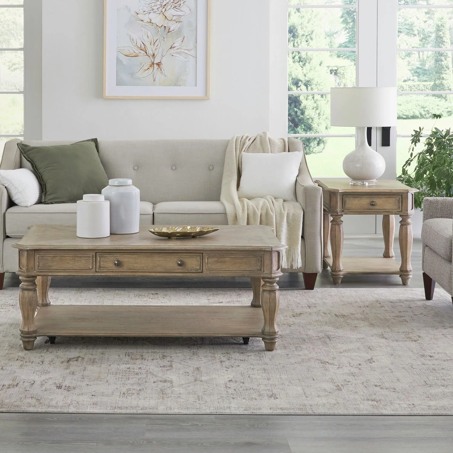 Magnolia Manor - Alternate 3 Piece Set - Weathered Bisque - Image 1