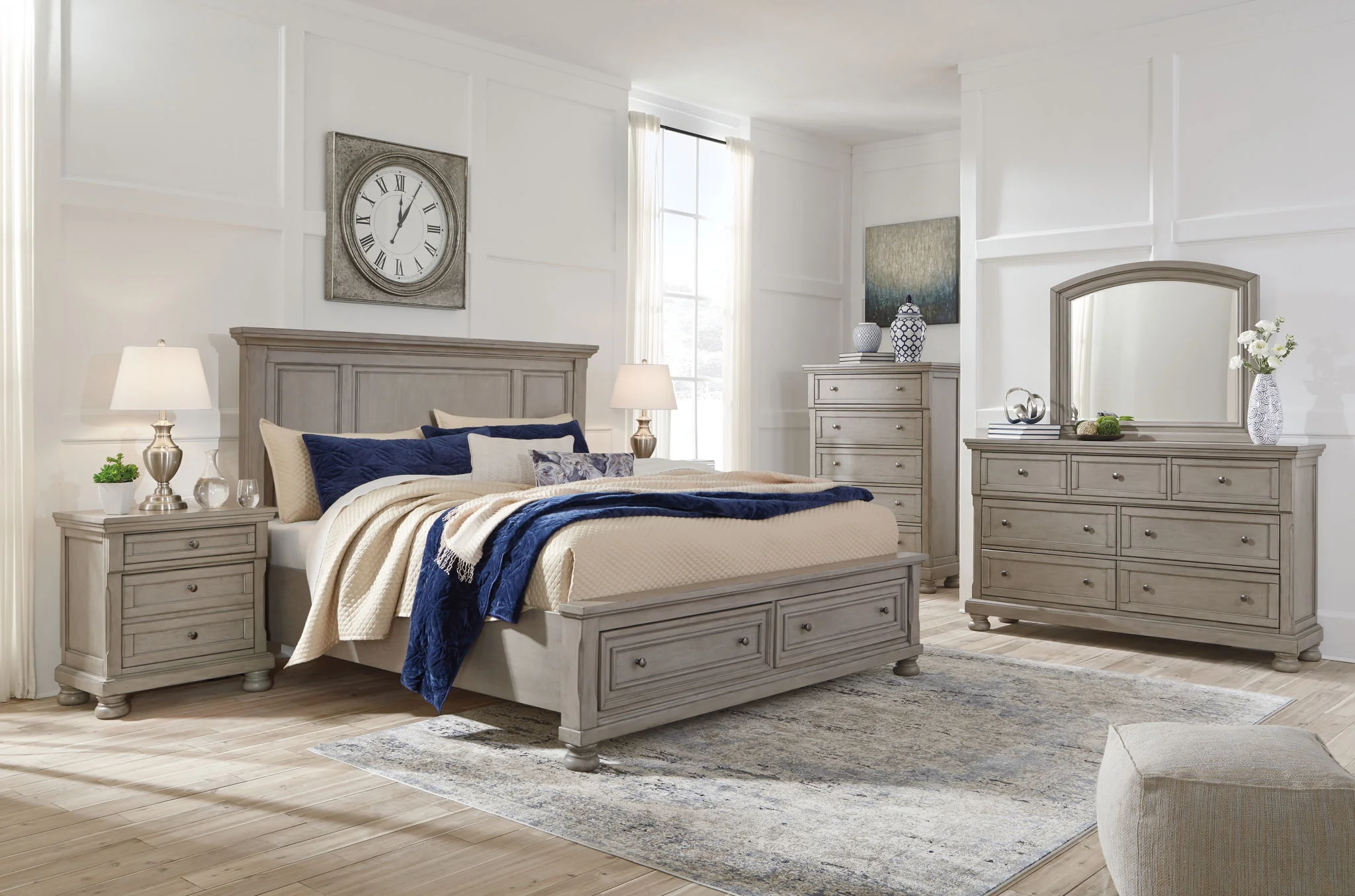 Lettner – Panel Storage Bedroom Set