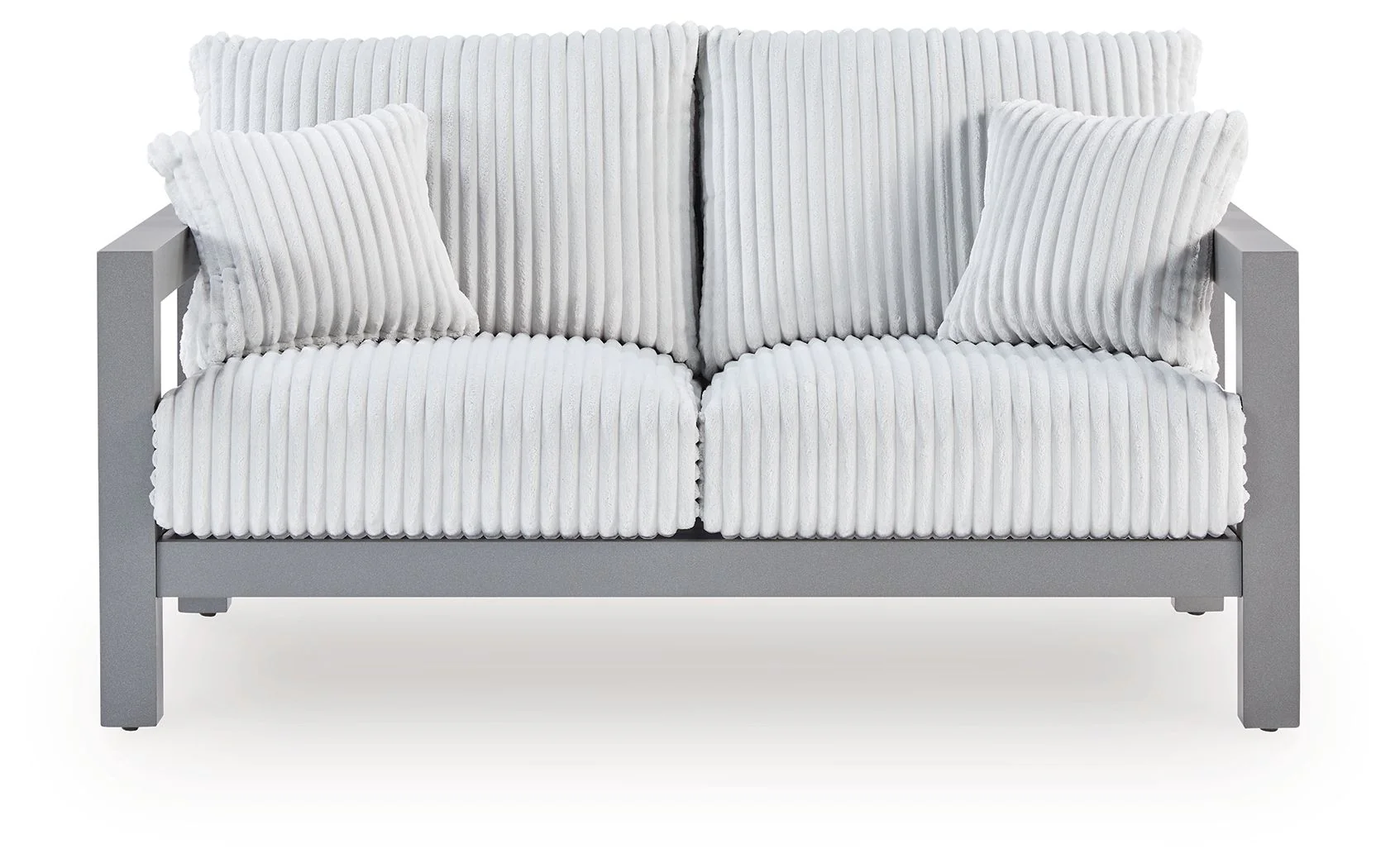 Hurley Park – Loveseat With Cushion – Gray
