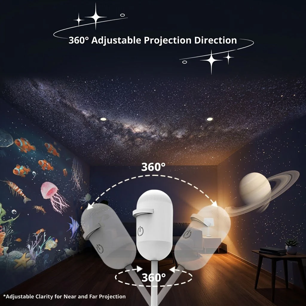 Galaxy Dream Projection Night Light - Image 3