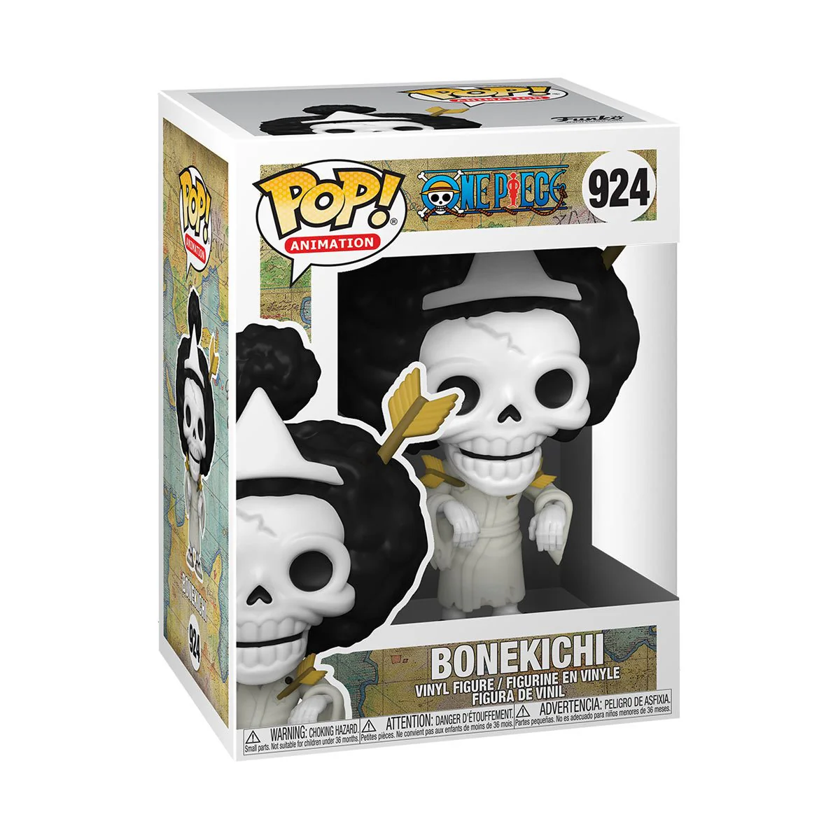 Funko Pop! Animation: One Piece - Brook (BONEKICHI) Vinyl Figure - Image 2