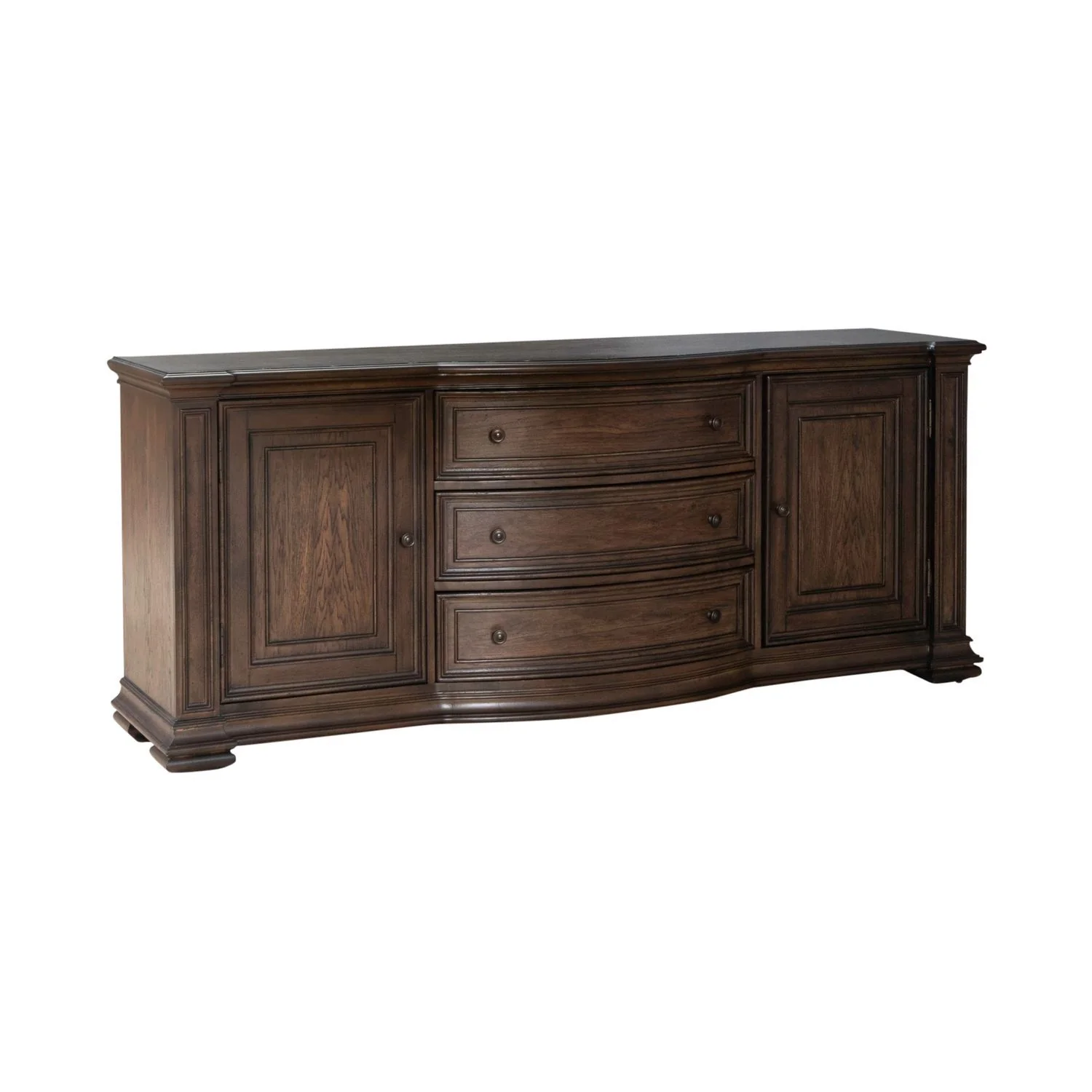 Providence Park - 78" TV Console - Chateau Brown - Image 3