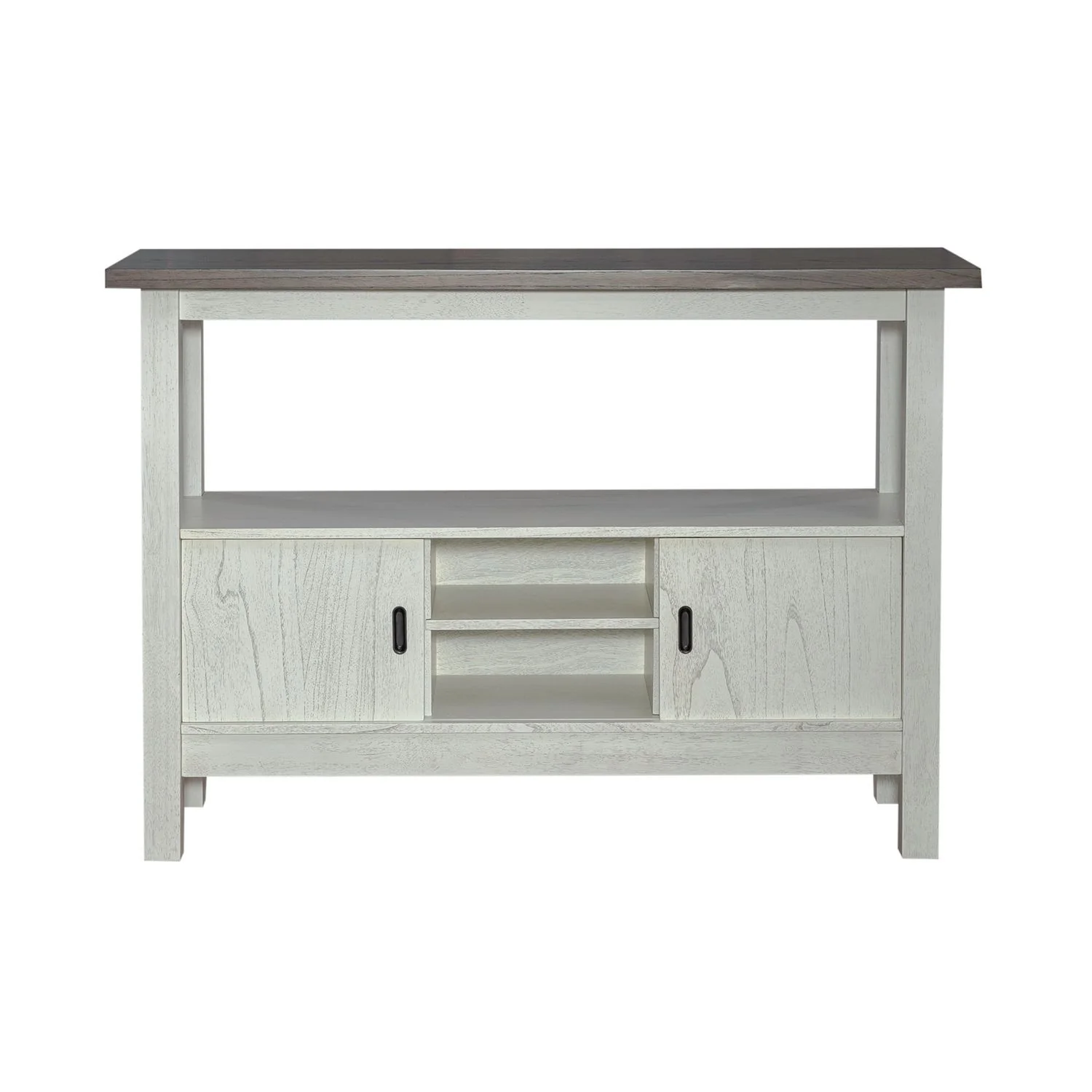 Brook Bay - Sideboard - Textured White / Carbon Gray - Image 2