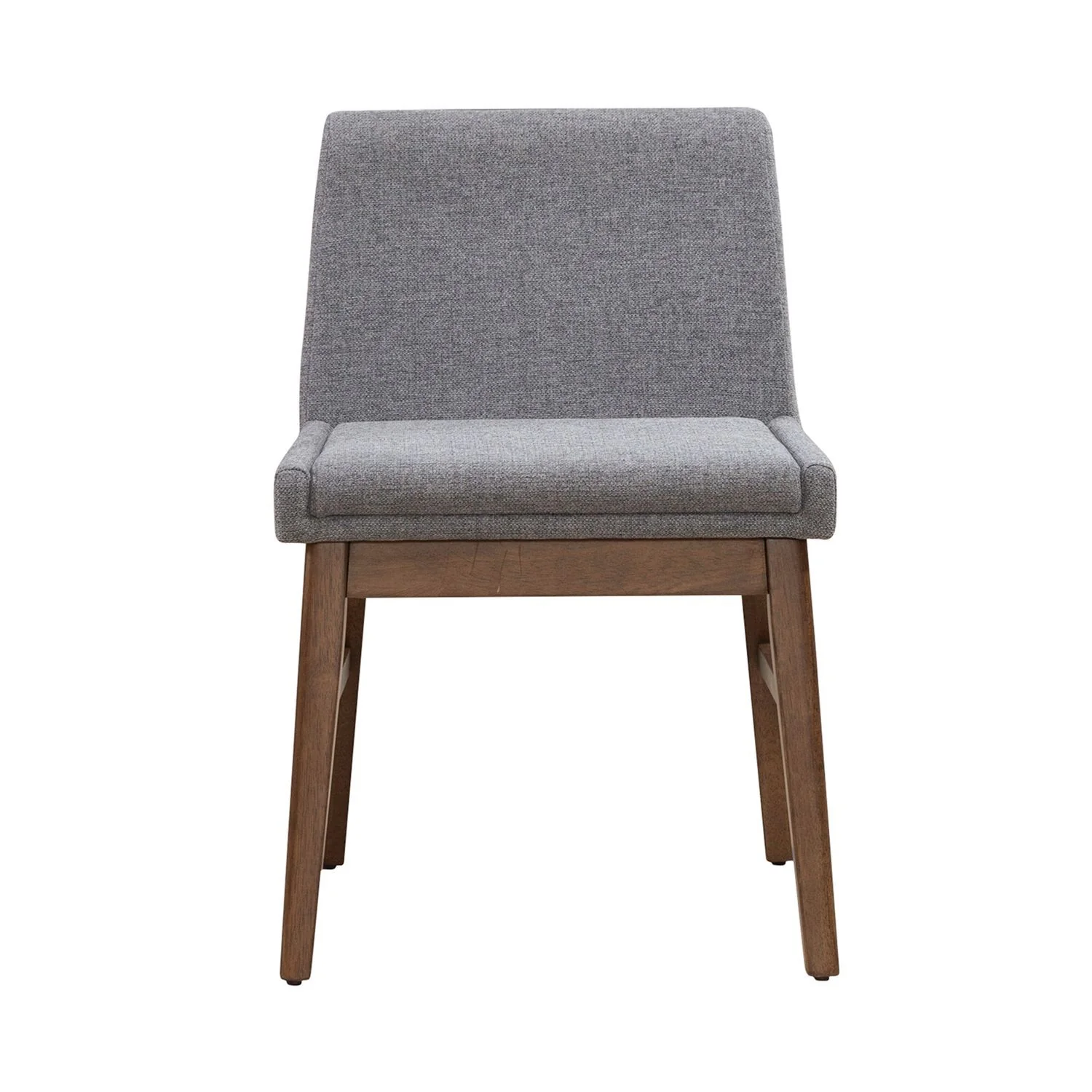 Space Savers - Upholstered Side Chair - Walnut - Image 2