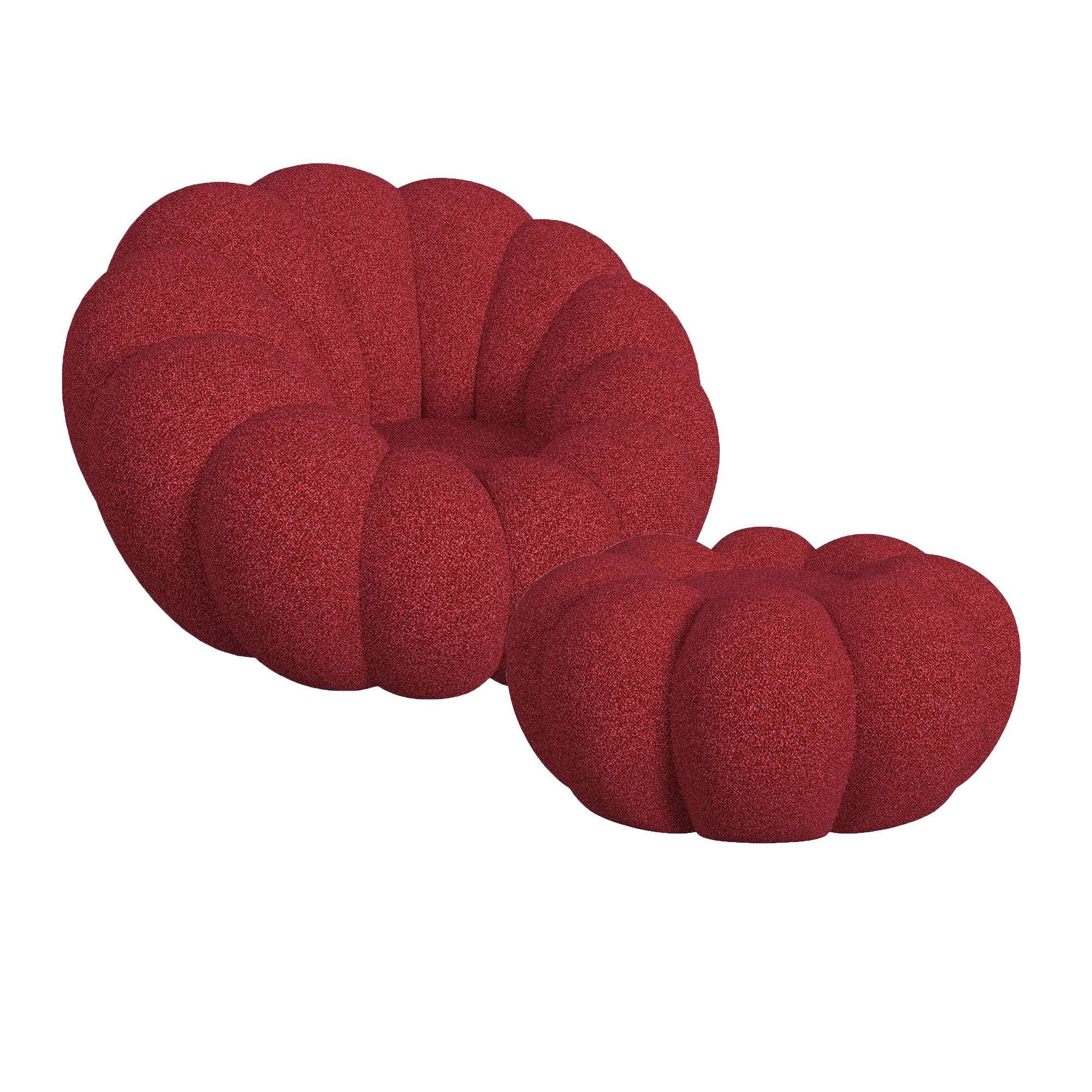 Bubble – Swivel Chair And Ottoman