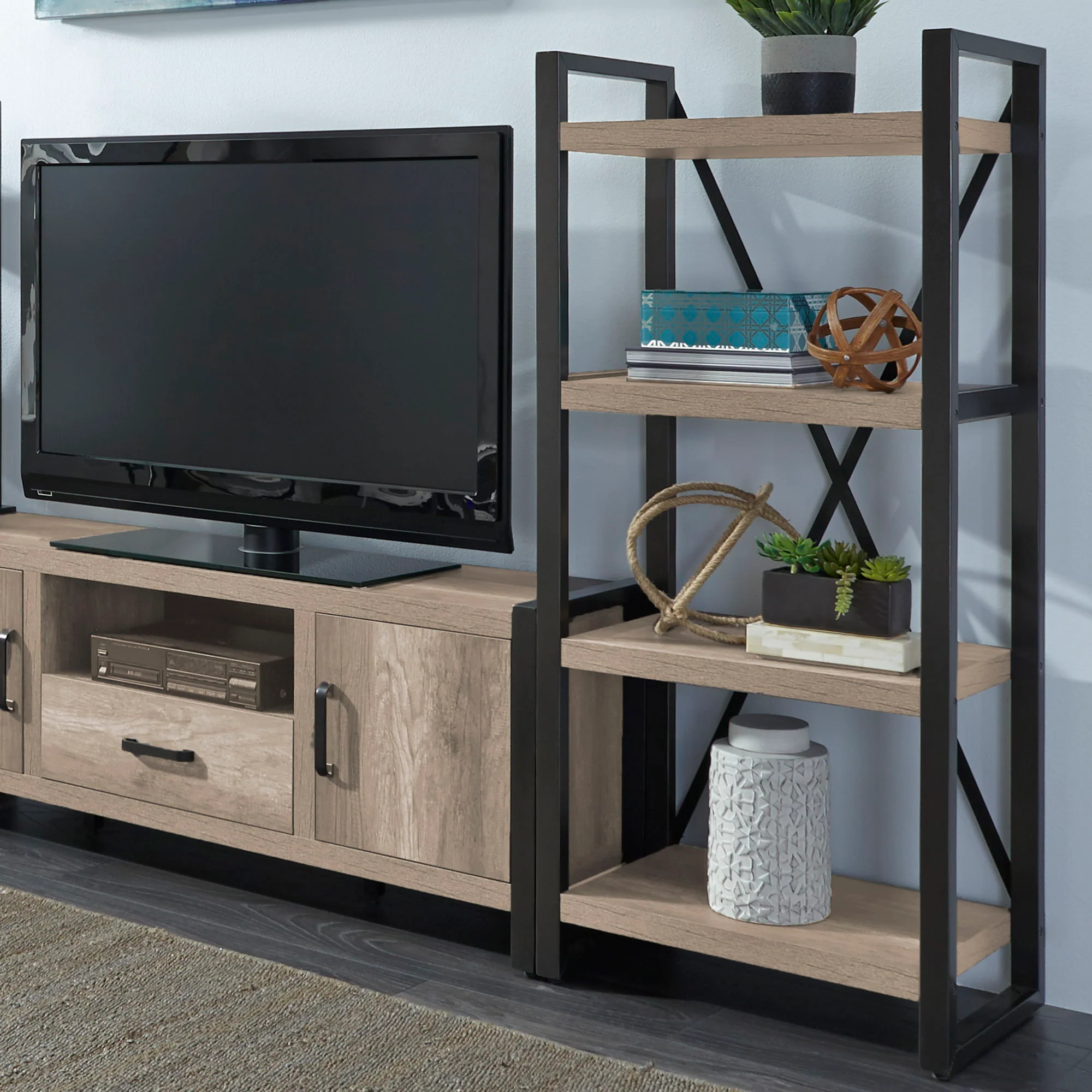 Sun Valley – Pier Unit With Faux Metal – Sandstone