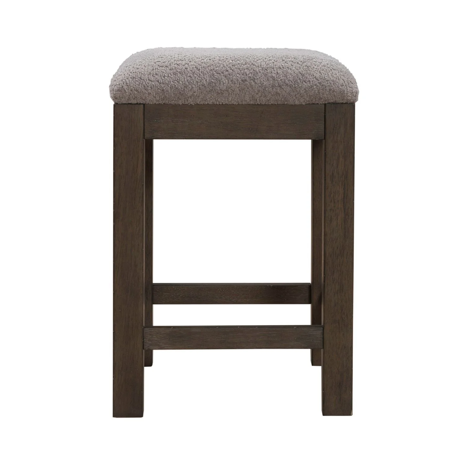 Cascade Falls - Upholstered Console Stool - Satin Espresso - Image 3