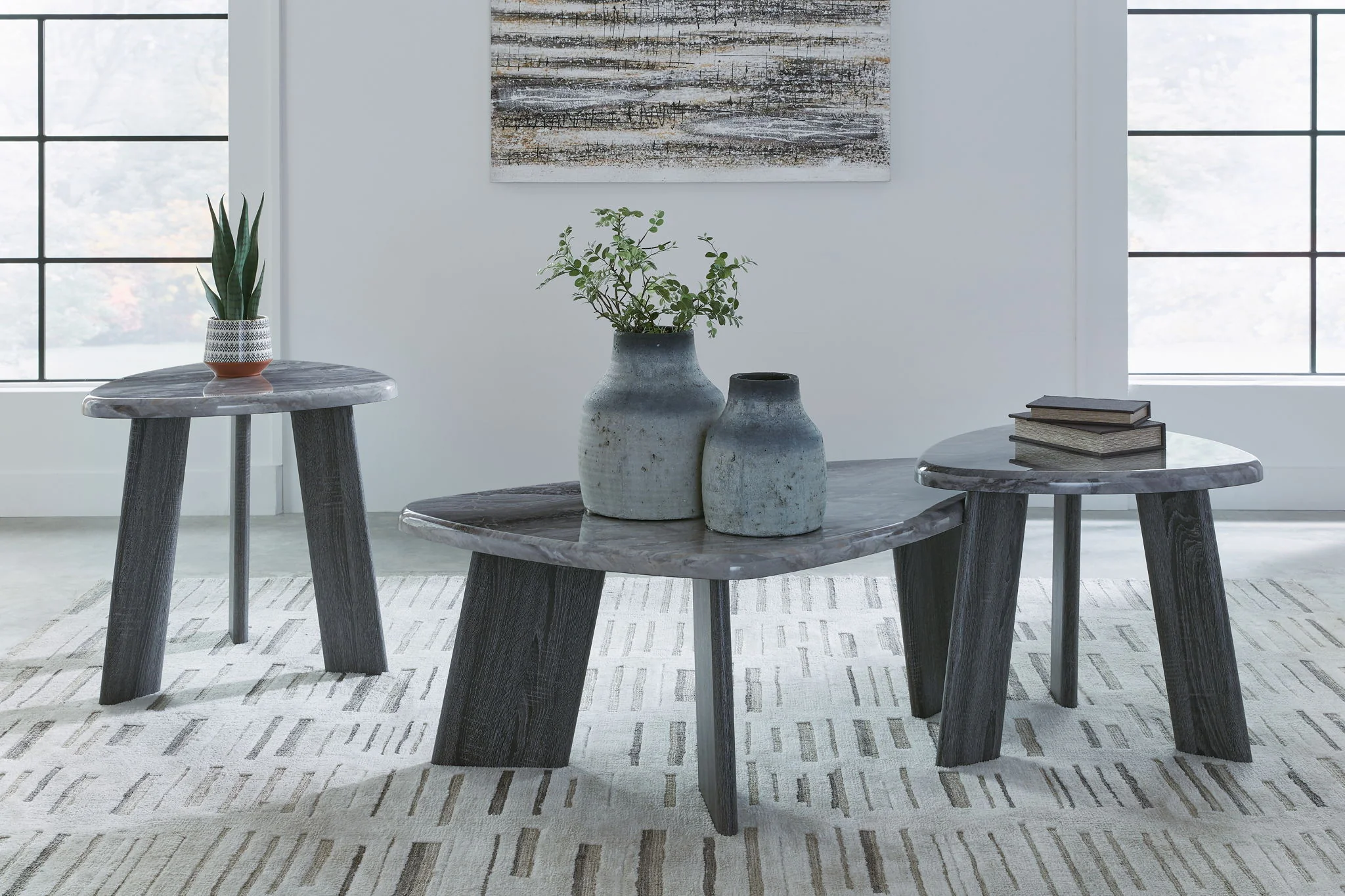 Bluebond - Occasional Table Set (Set of 3) - Gray - Image 3