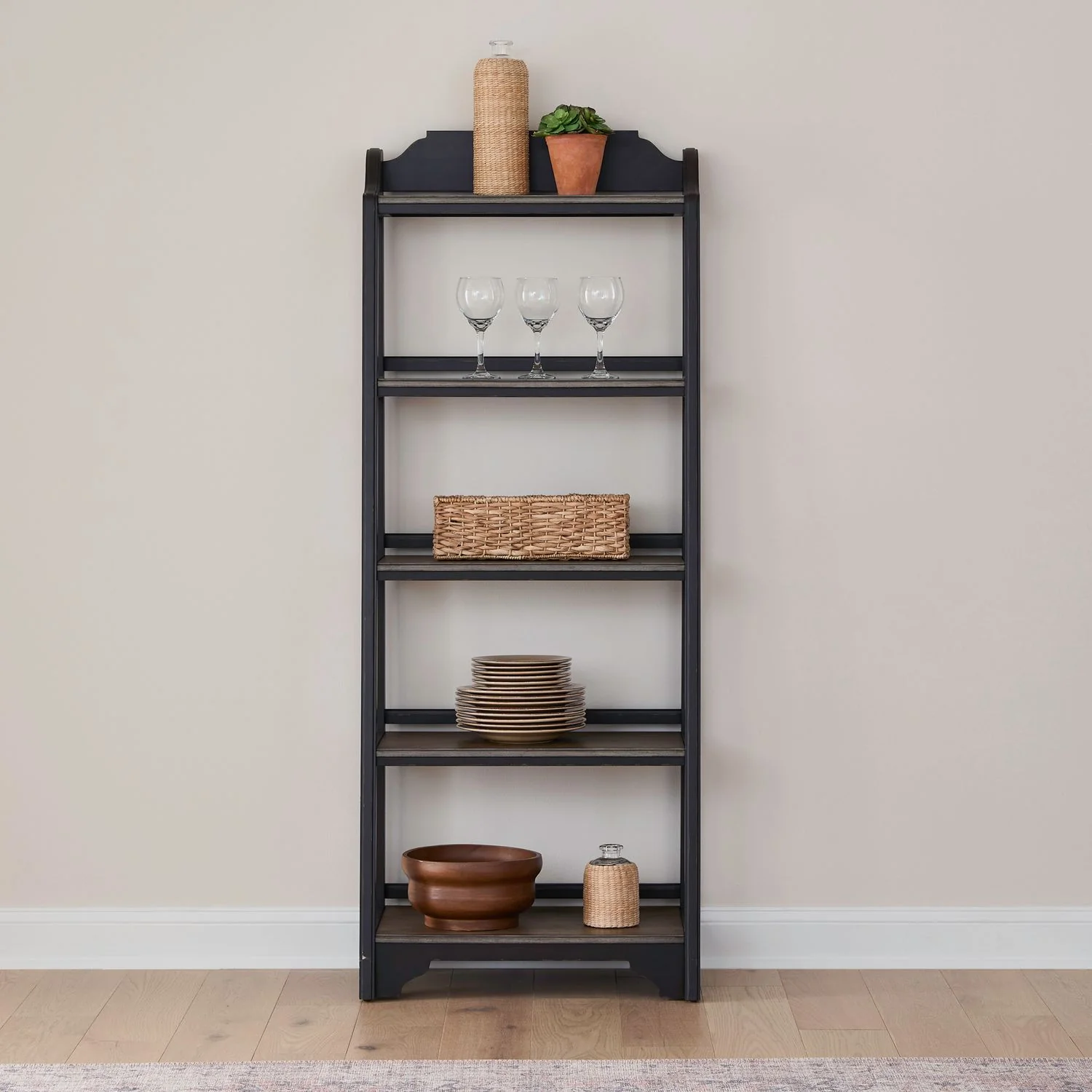 Magnolia Manor - Leaning Pier Bookcase - Image 2