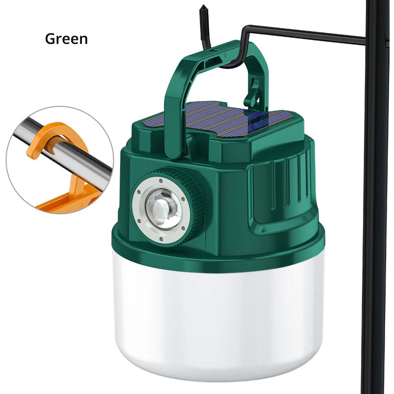 Solar LED Outdoor USB Rechargeable Explorer Camping Light - Image 2