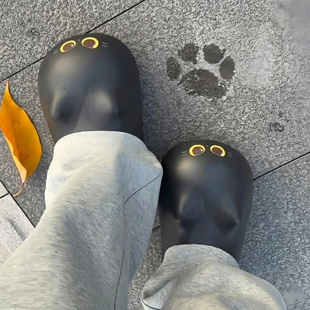 Cute Cat Paw Comfy Warm Slippers - Image 3