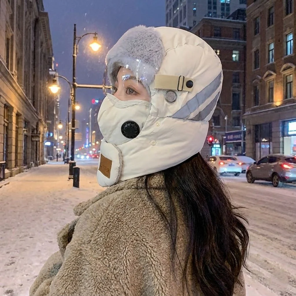 Windproof Full-Face Thermal Winter Hat - Image 2