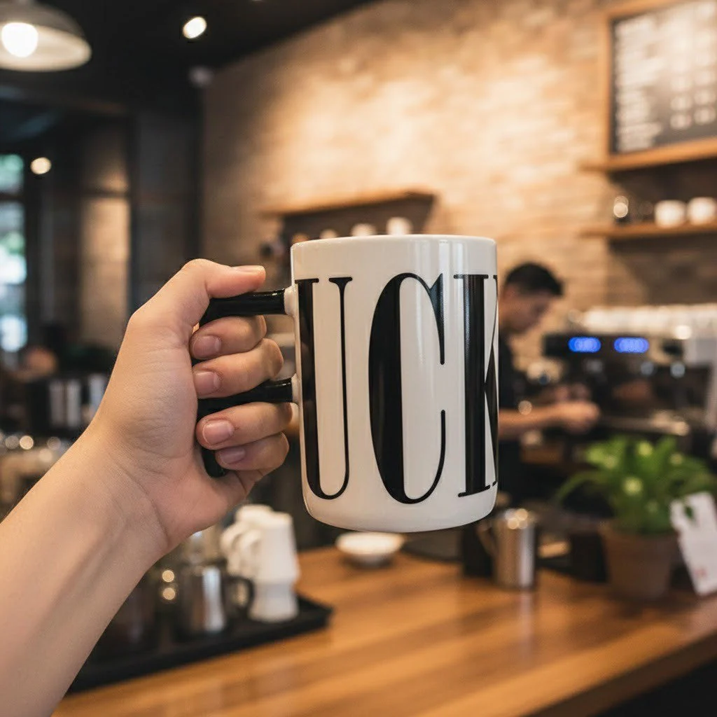 Fuck Zero Filter Ceramic Mug - Image 2