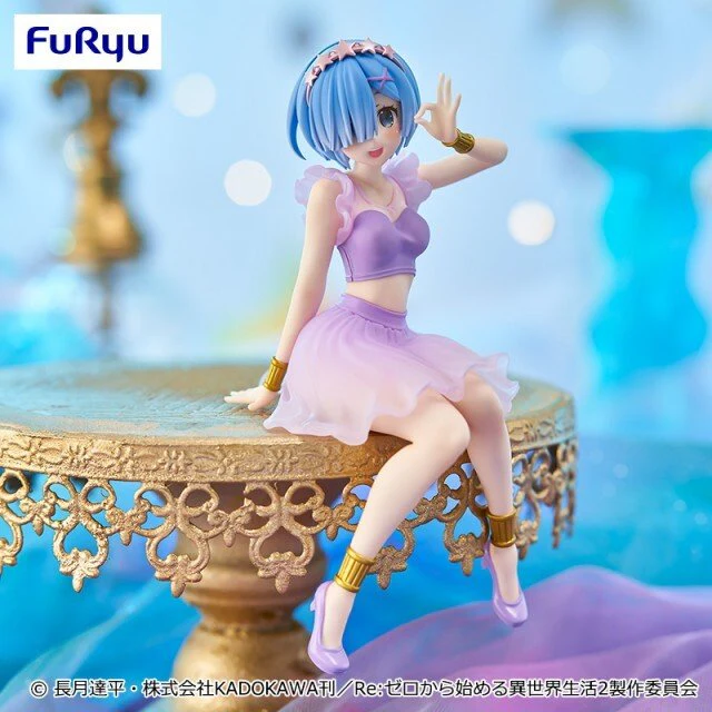 FuRyu Re:Zero Rem Twinkle Party Noodle Stopper Figure - Image 2