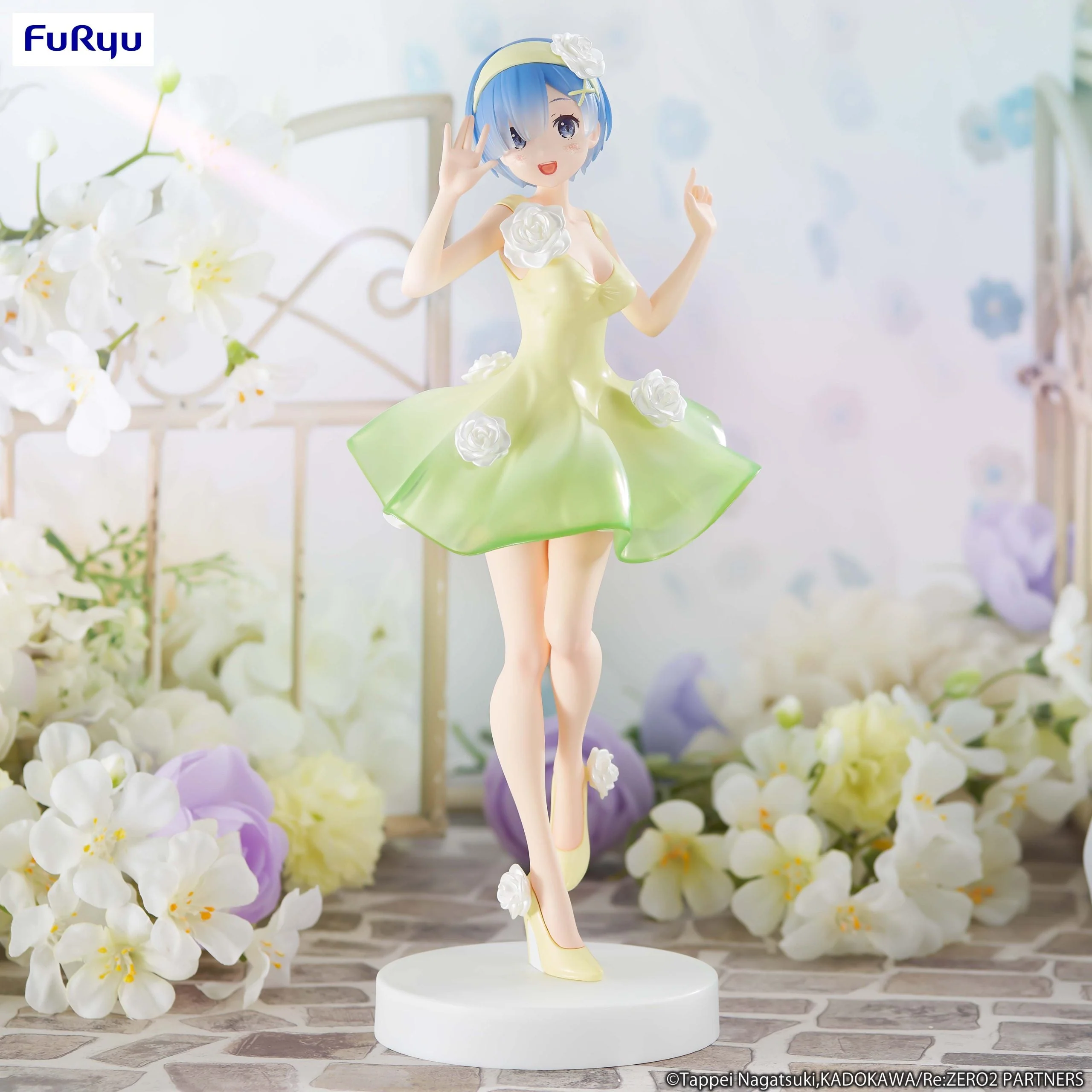 FuRyu Re:Zero Starting Life in Another World Trio-Try-iT Rem Flower Dress - Image 1