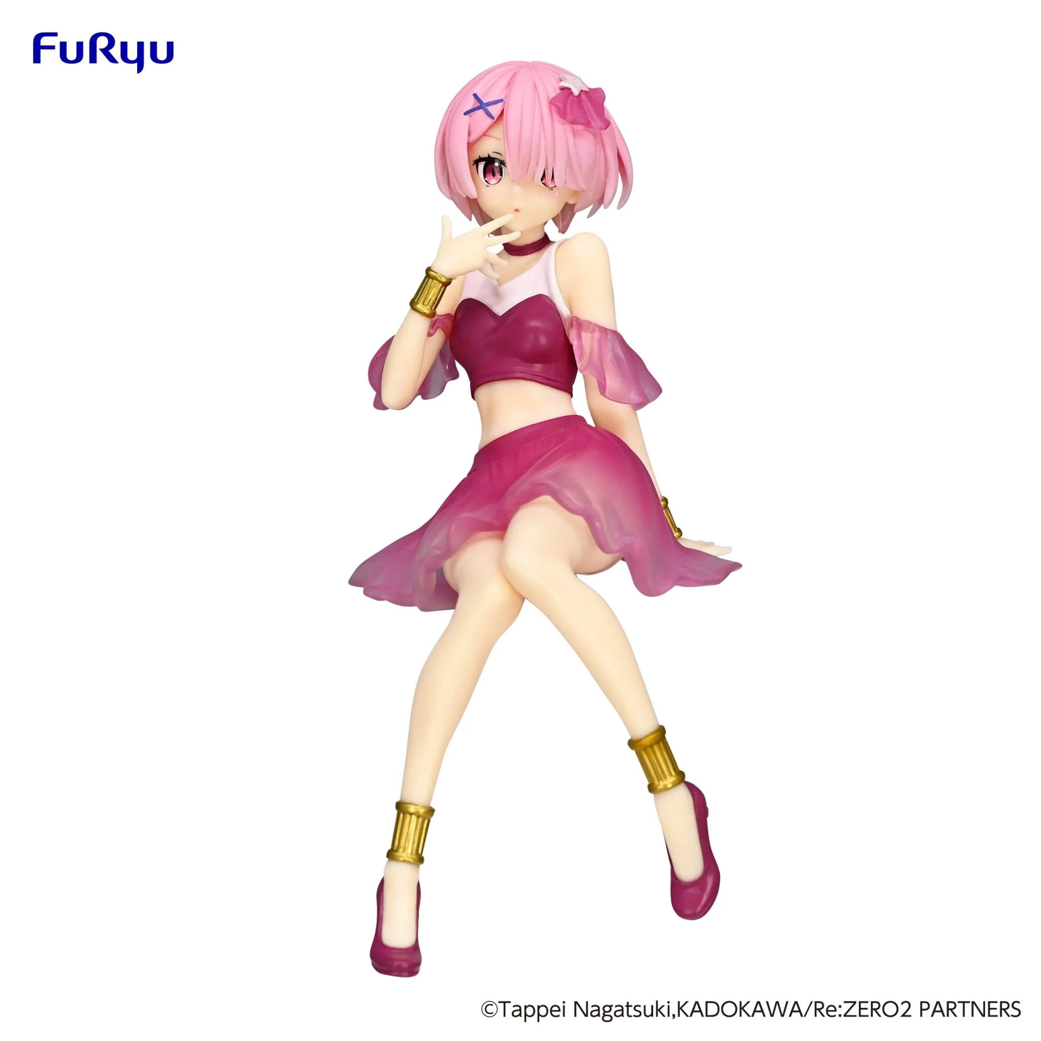 FuRyu Re:Zero Ram Twinkle Party Another Color Version Noodle Stopper Figure - Image 1