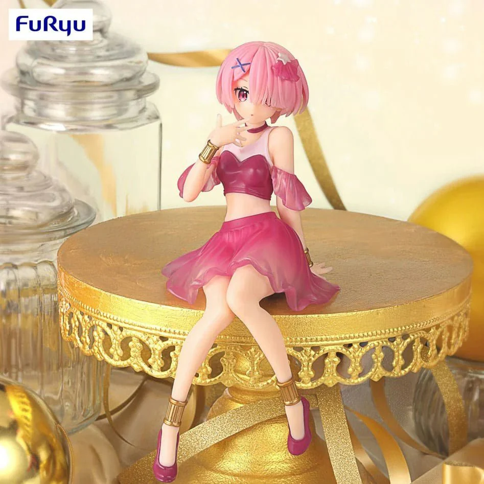 FuRyu Re:Zero Ram Twinkle Party Another Color Version Noodle Stopper Figure - Image 2