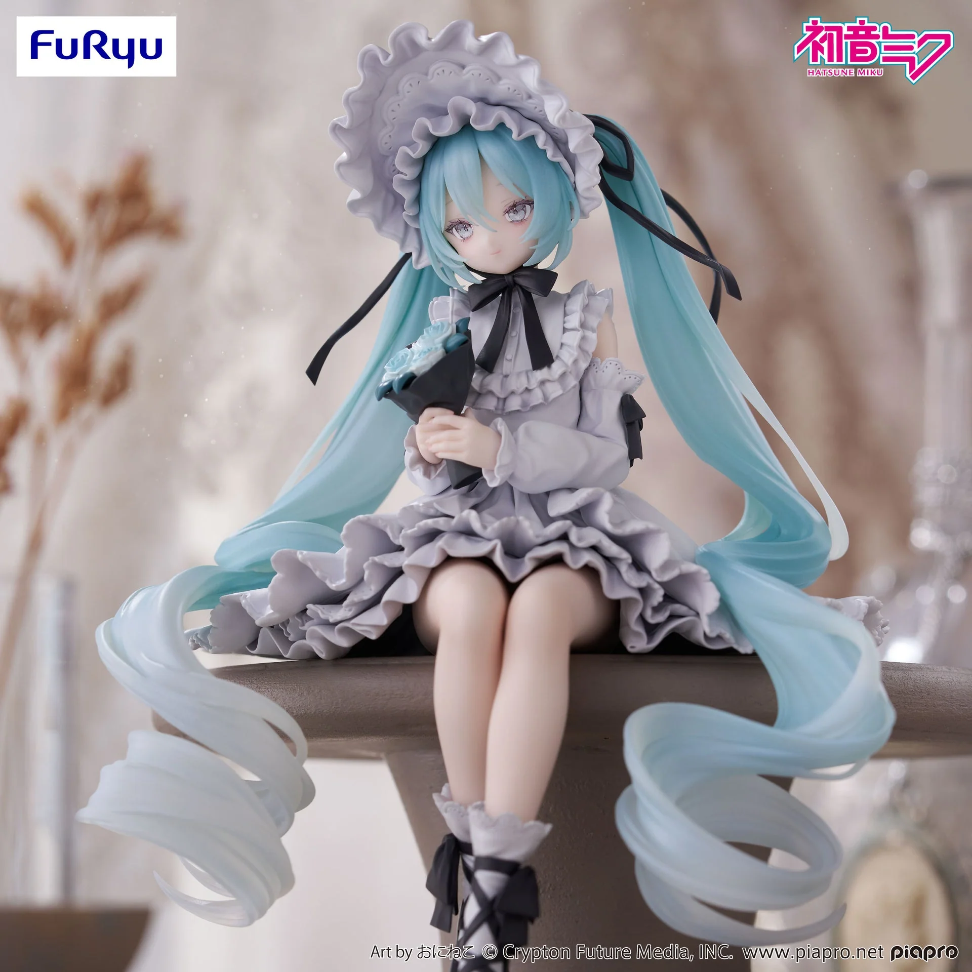 FuRyu - Vocaloid - Hatsune Miku - Noodle Stopper Figure Vintage Doll Style - Image 2