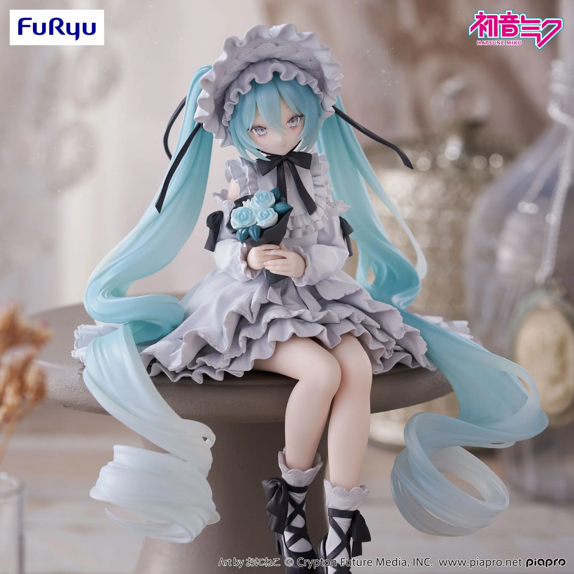 FuRyu - Vocaloid - Hatsune Miku - Noodle Stopper Figure Vintage Doll Style - Image 3