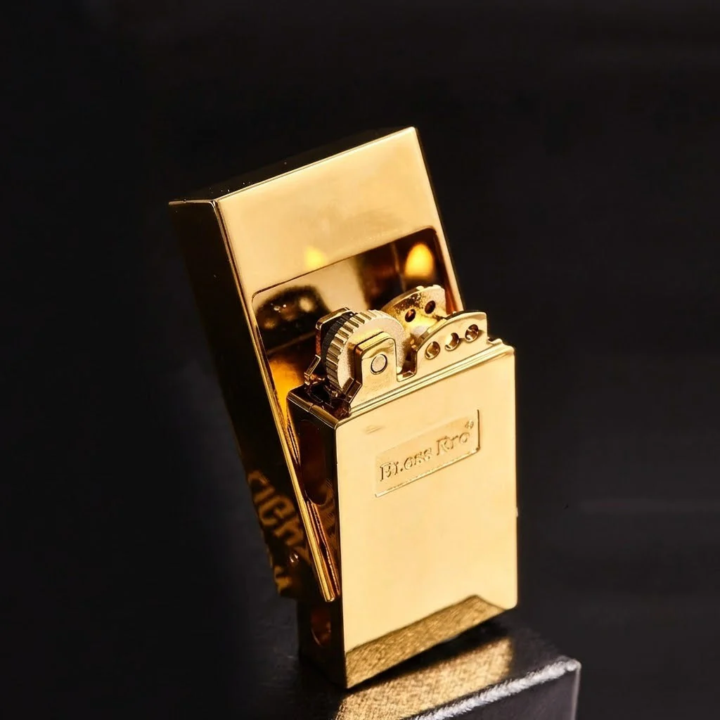 Iron Flick Retro Wheel Oil Lighter - Image 3