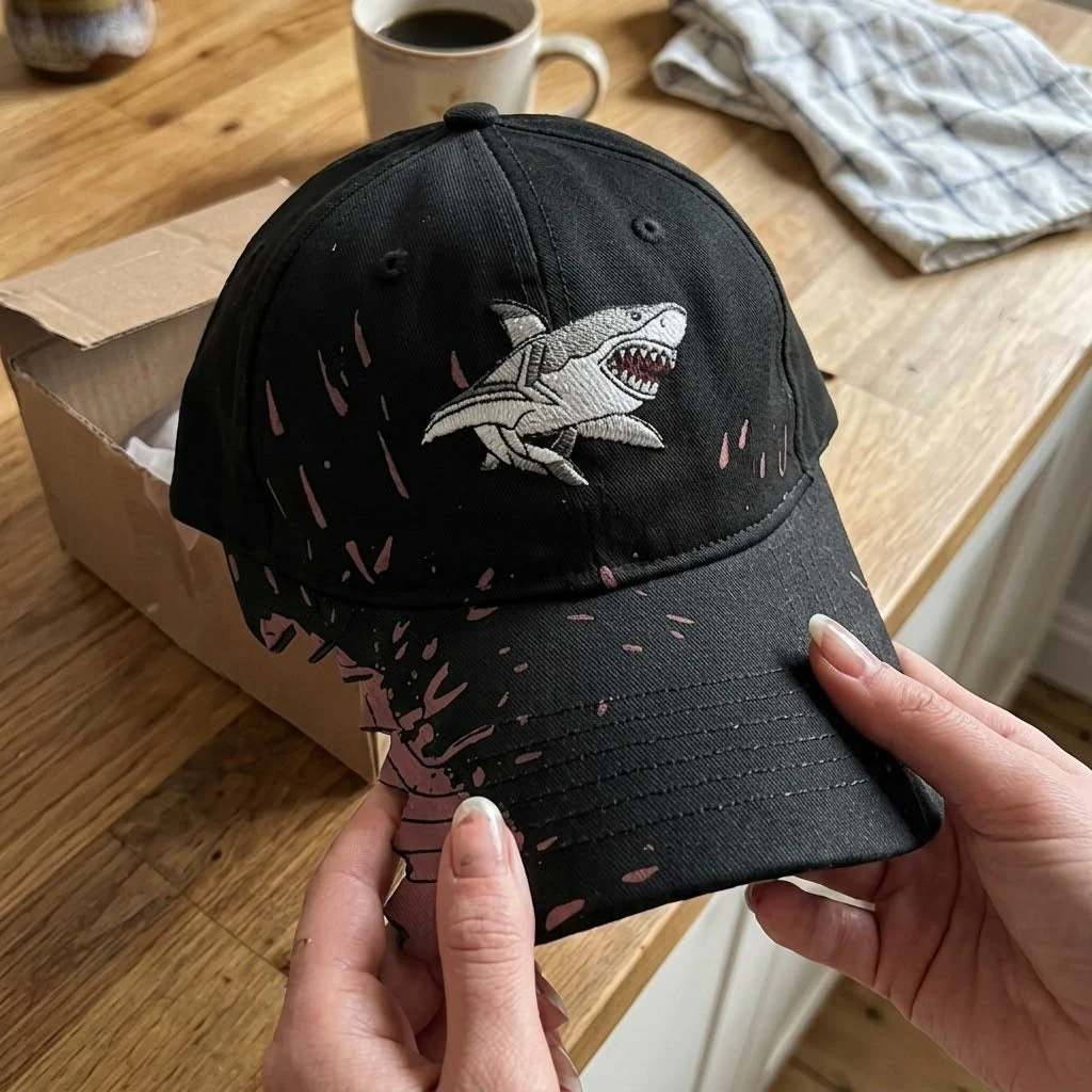Shark Bite Baseball Cap - Image 2