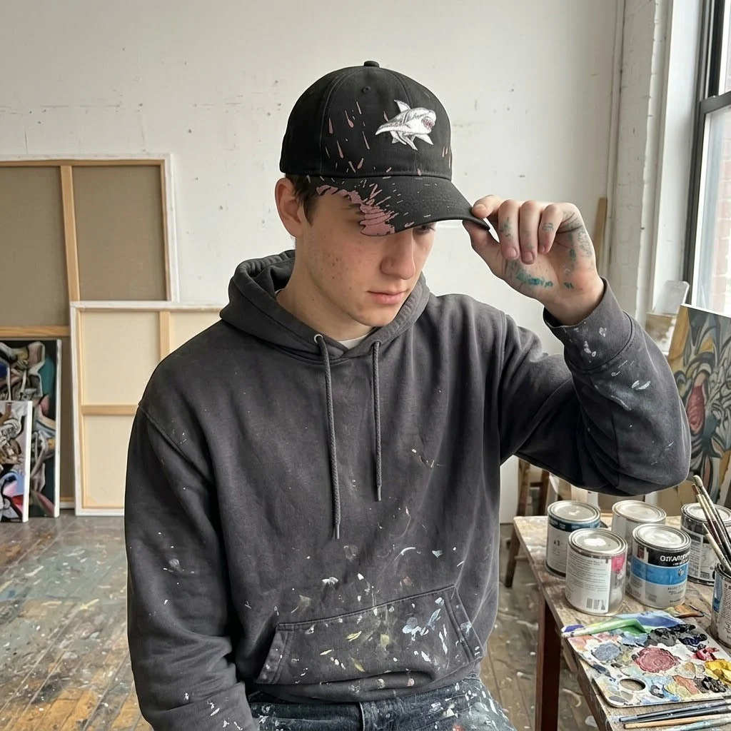 Shark Bite Baseball Cap - Image 3