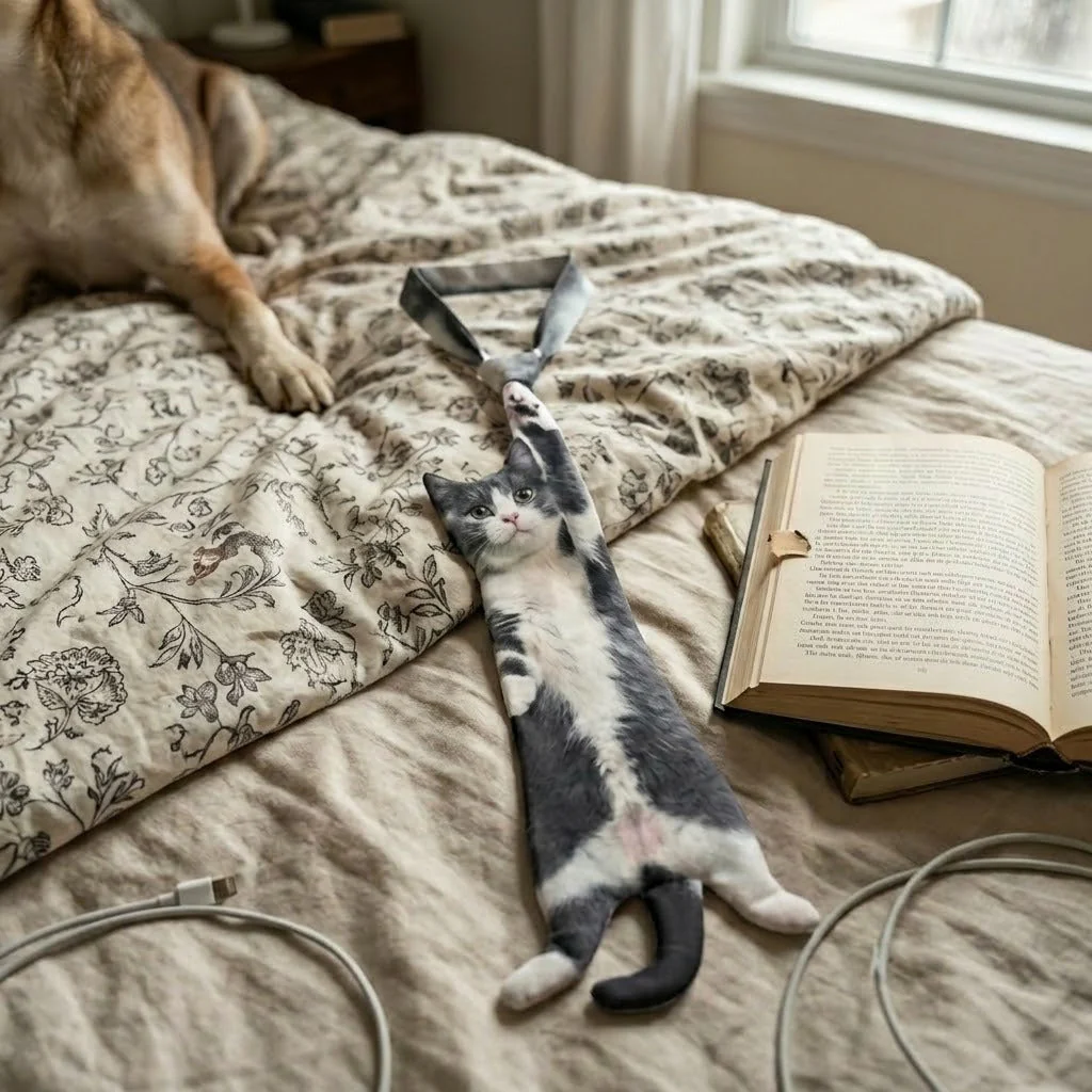 Cat Dress Code Tie - Image 3
