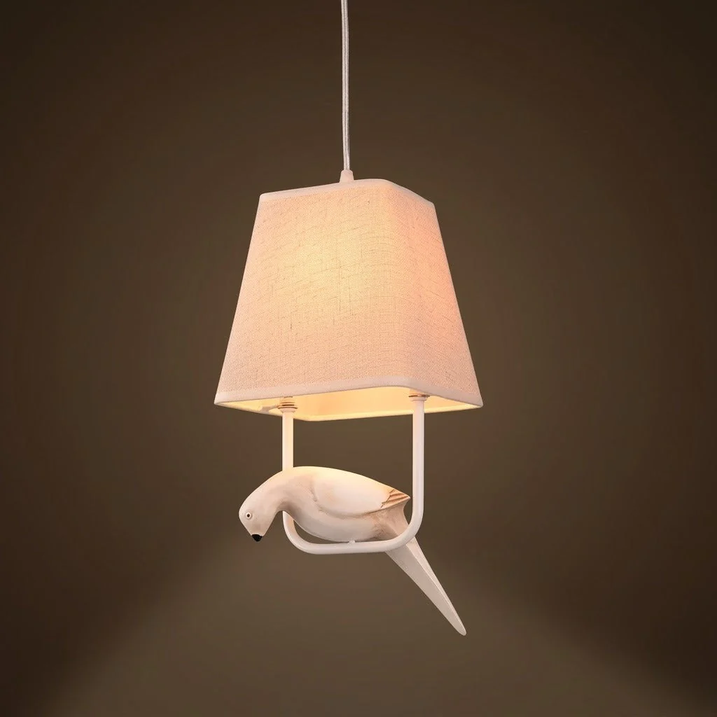 Resin Birds Pendant Retro Lights - Image 3