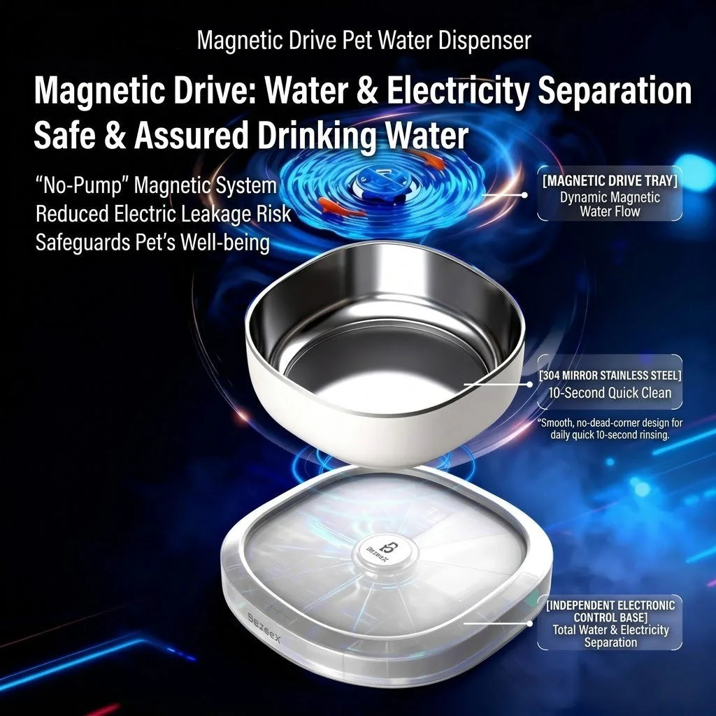 Ripple Motion Cat Drinking Fountain - Image 2