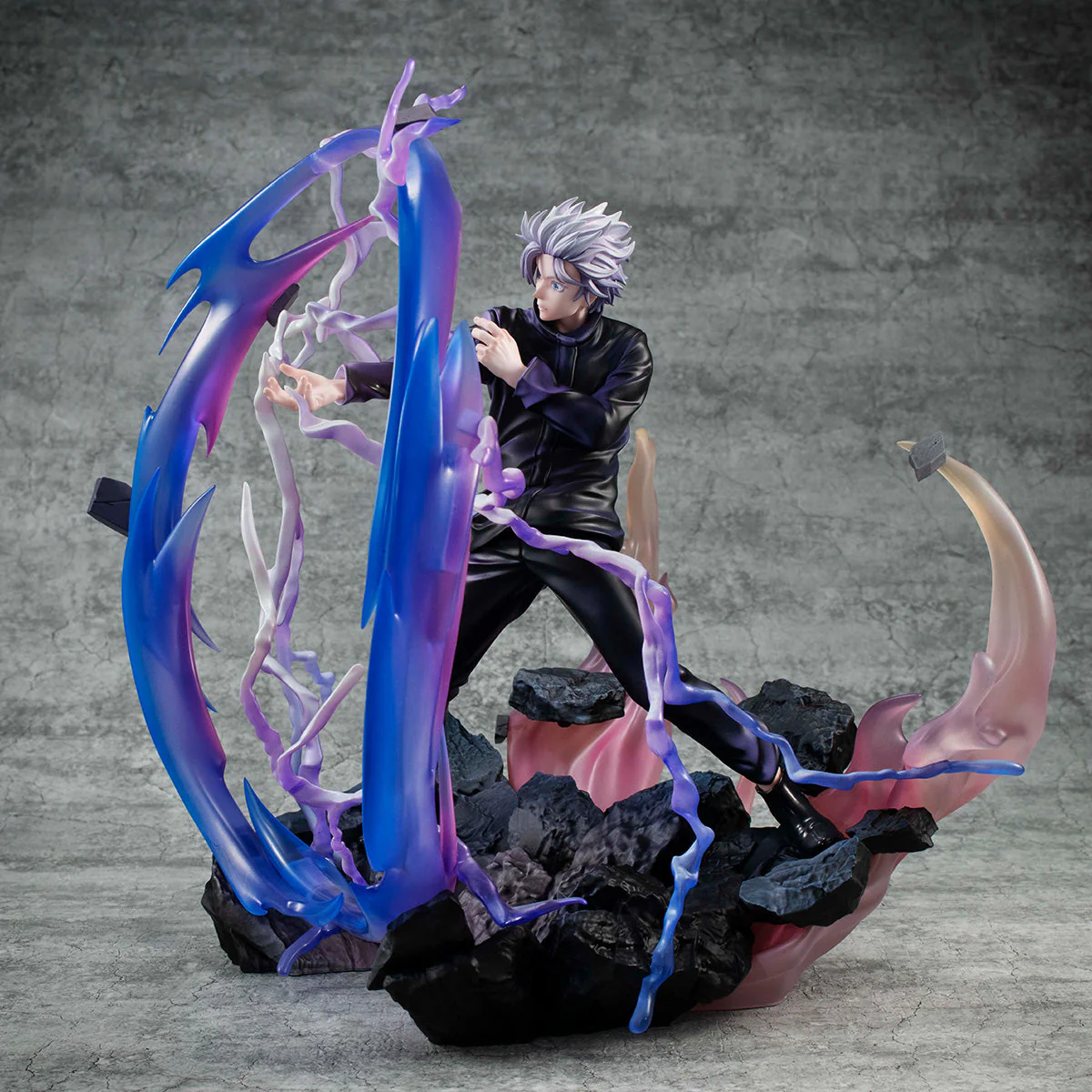 MegaHouse Jujutsu Kaisen Satoru Gojo Kyoshiki Murasaki DX PVC Figure - Image 2