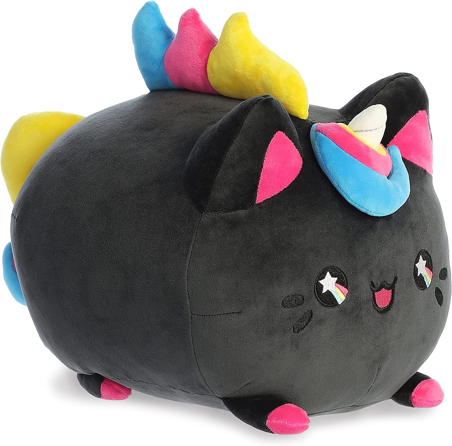 Aurora – Tasty Peach – 16″ Ink Drop Unicorn Meowchi Plush