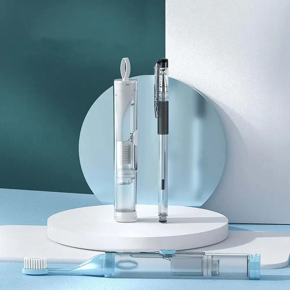 All-in-One Travel-Friendly Toothpaste Dispenser Toothbrush - Image 2
