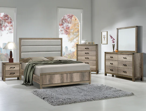 Matteo Uph HB Bedroom Group - Image 1