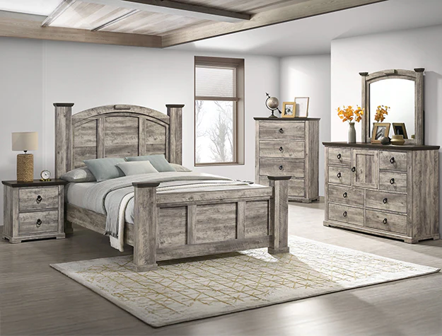 Ella-Mae Bedroom Reclaimed Grey - Image 1