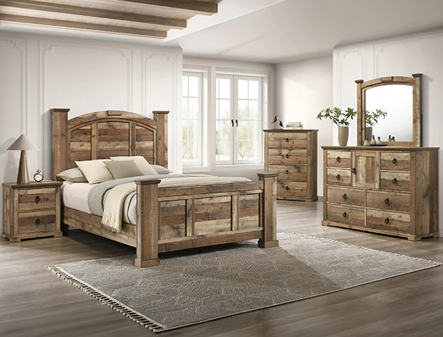 Ella-Mae Bedroom Reclaimed Natural - Image 1