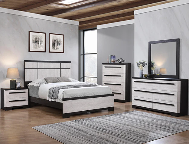Remington Bedroom Black/White - Image 1