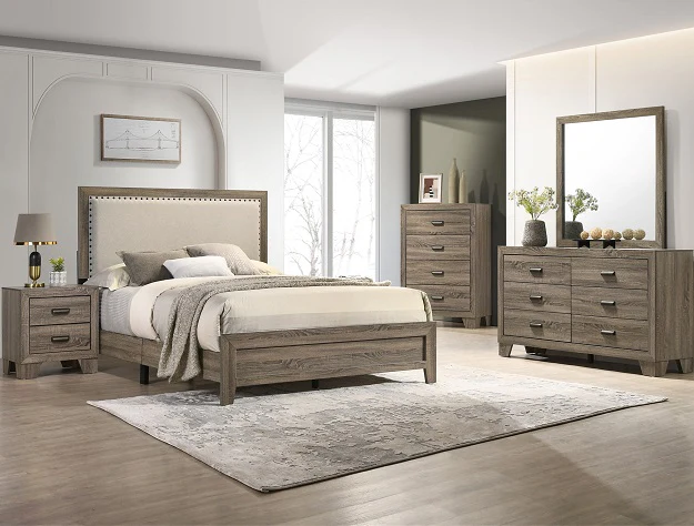 Millie Upholstered Bed Group - Image 2