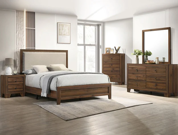 Millie Upholstered Bed Group - Image 1