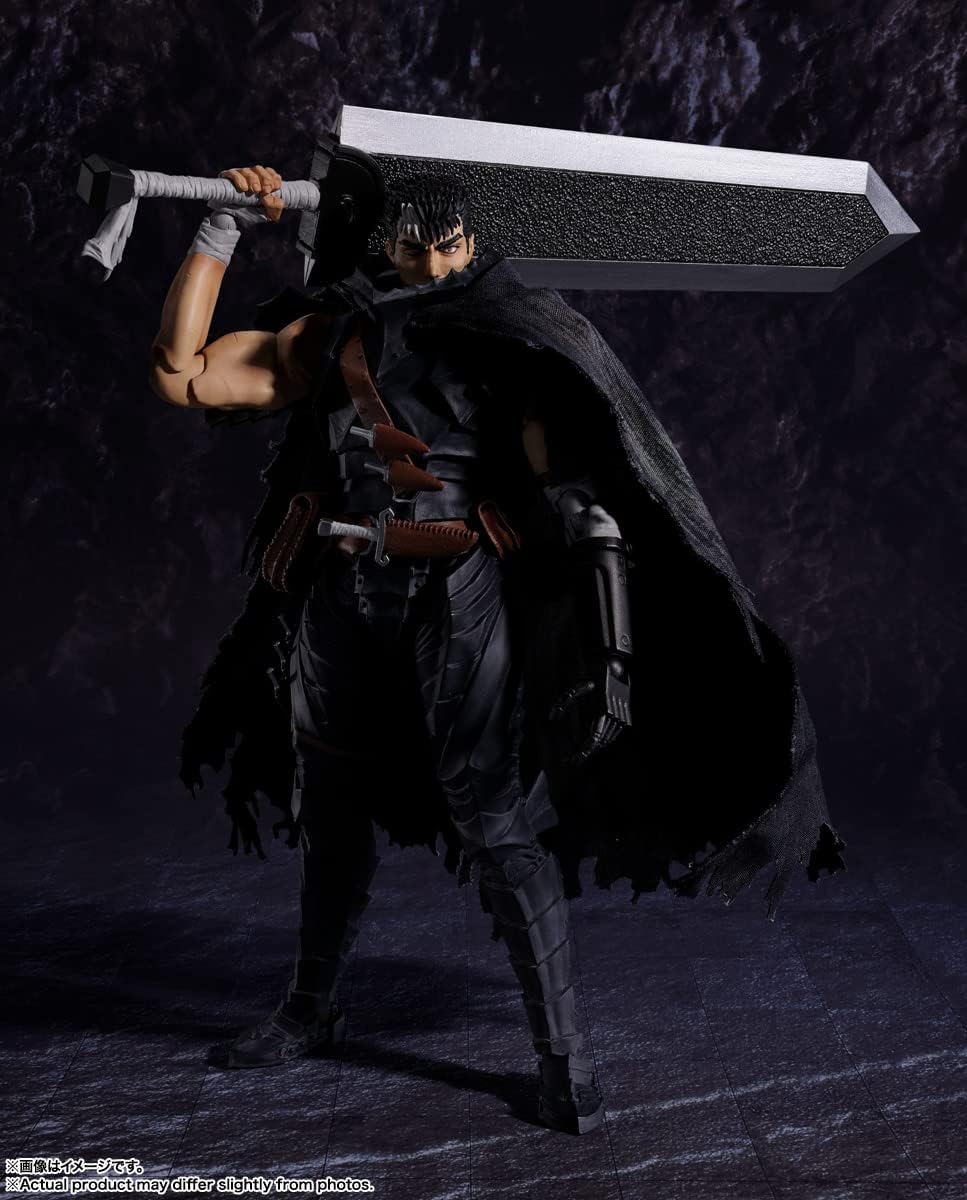 TAMASHII NATIONS Guts Berserker Armor Berserk S.H.Figuarts Action Figure - Image 2