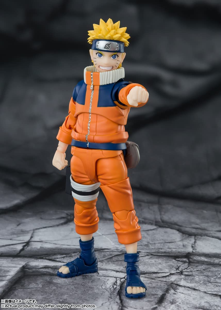 TAMASHII NATIONS Naruto Uzumaki The No.1 Most Unpredictable Ninja Bandai Spirits S.H.Figuarts - Image 2