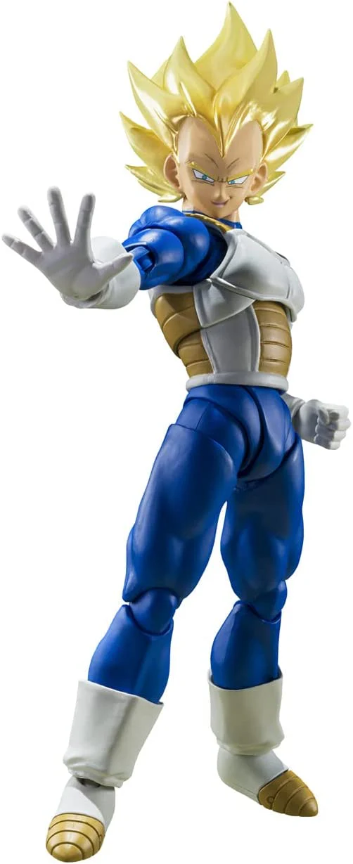 TAMASHII NATIONS - Dragon Ball Z - Super Saiyan Vegeta - Awakening Super Saiyan Blood - Bandai Spirits S.H.Figuarts Action Figure - Image 1