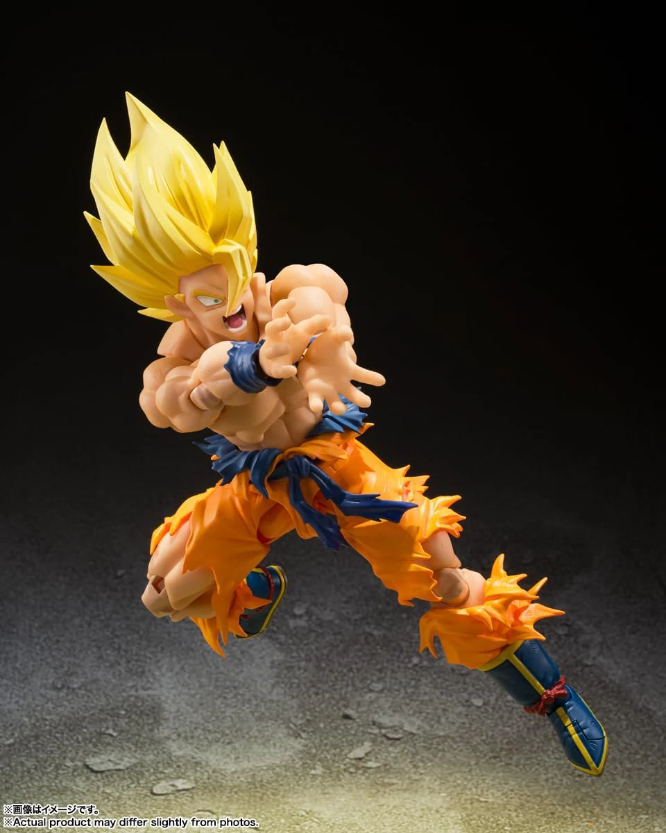 Bandai Spirits S.H.Figuarts Dragon Ball Z Super Saiyan Son Goku Legendary Super Saiyan TAMASHII NATIONS - Image 2