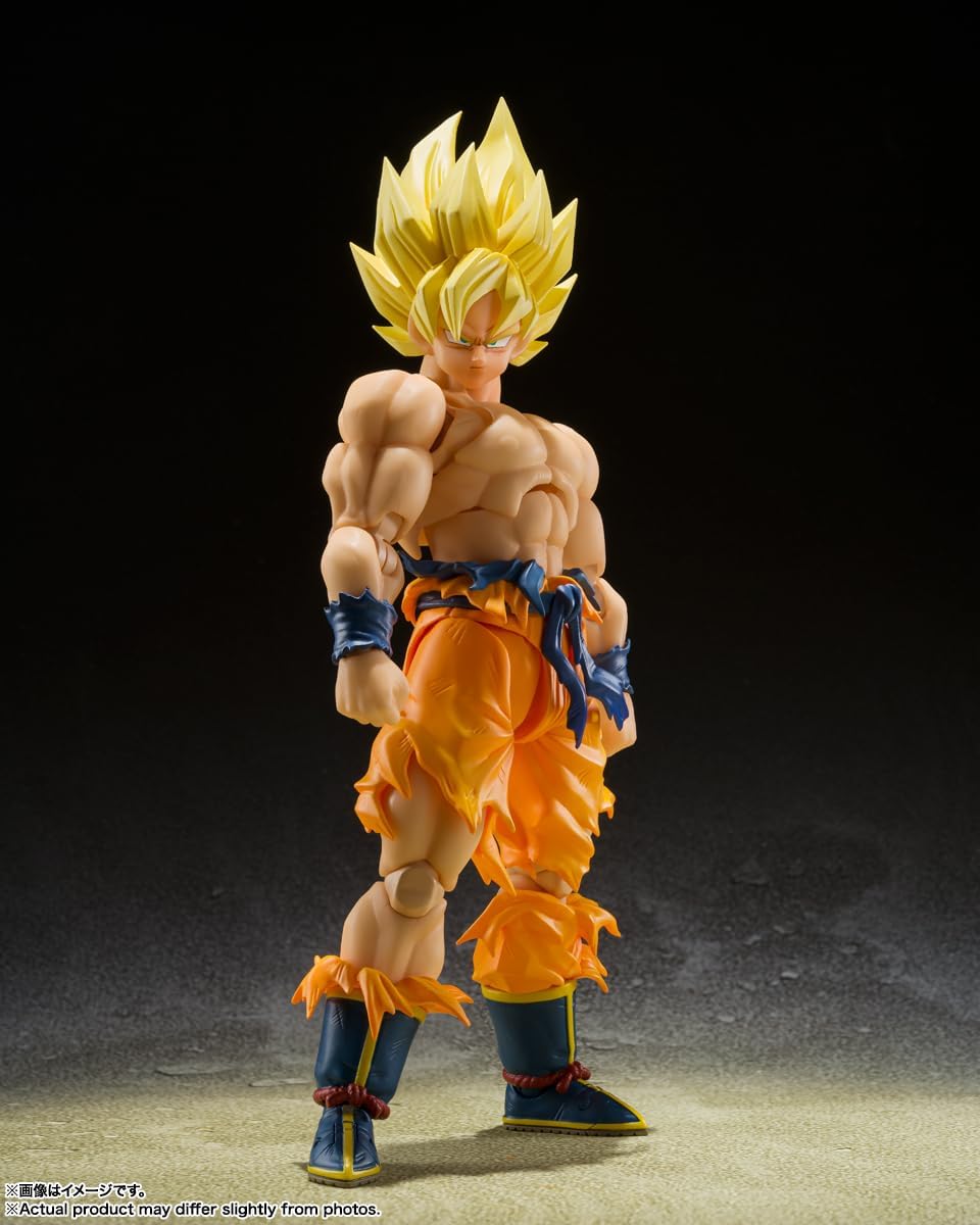 Bandai Spirits S.H.Figuarts Dragon Ball Z Super Saiyan Son Goku Legendary Super Saiyan TAMASHII NATIONS - Image 3