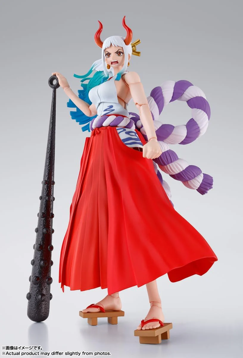 TAMASHII NATIONS - One Piece - S.H.Figuarts - Yamato Bandai Action Figure - Image 3