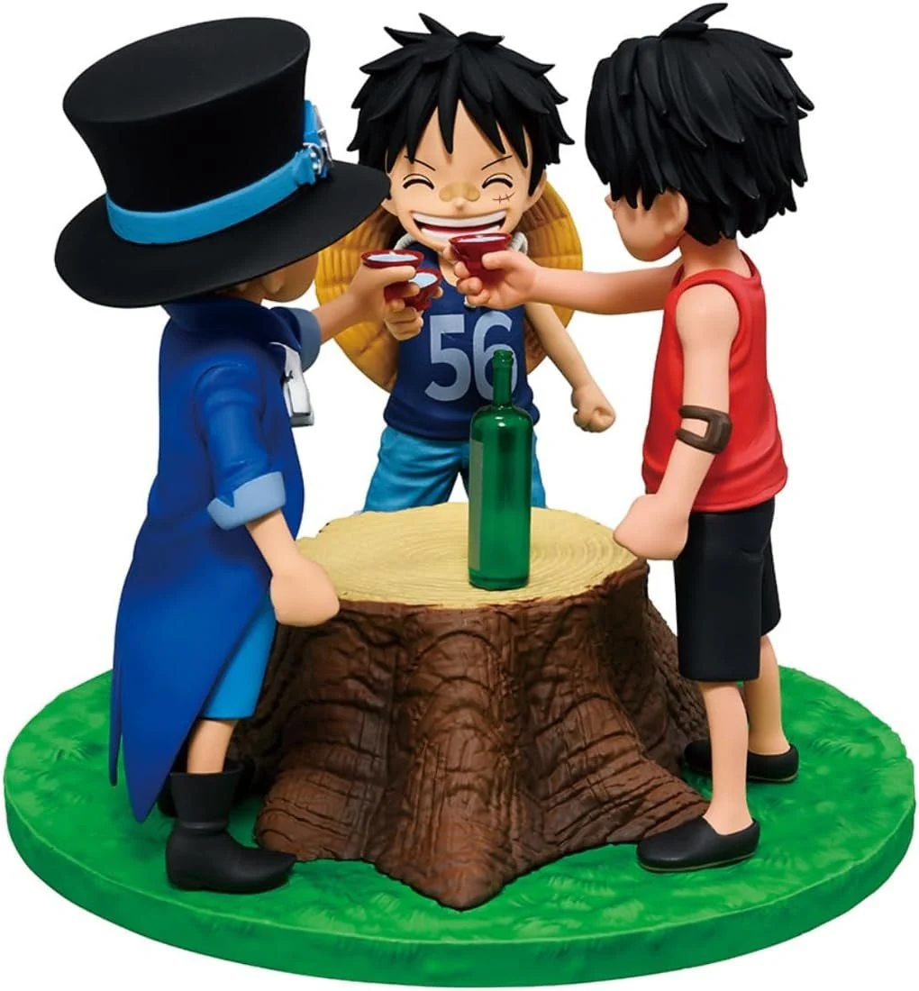 Bandai Spirits – One Piece – Portgas D. Ace & Sabo & Monkey D. Luffy – Dramatic Memories Revible Moment Ichibansho Figure