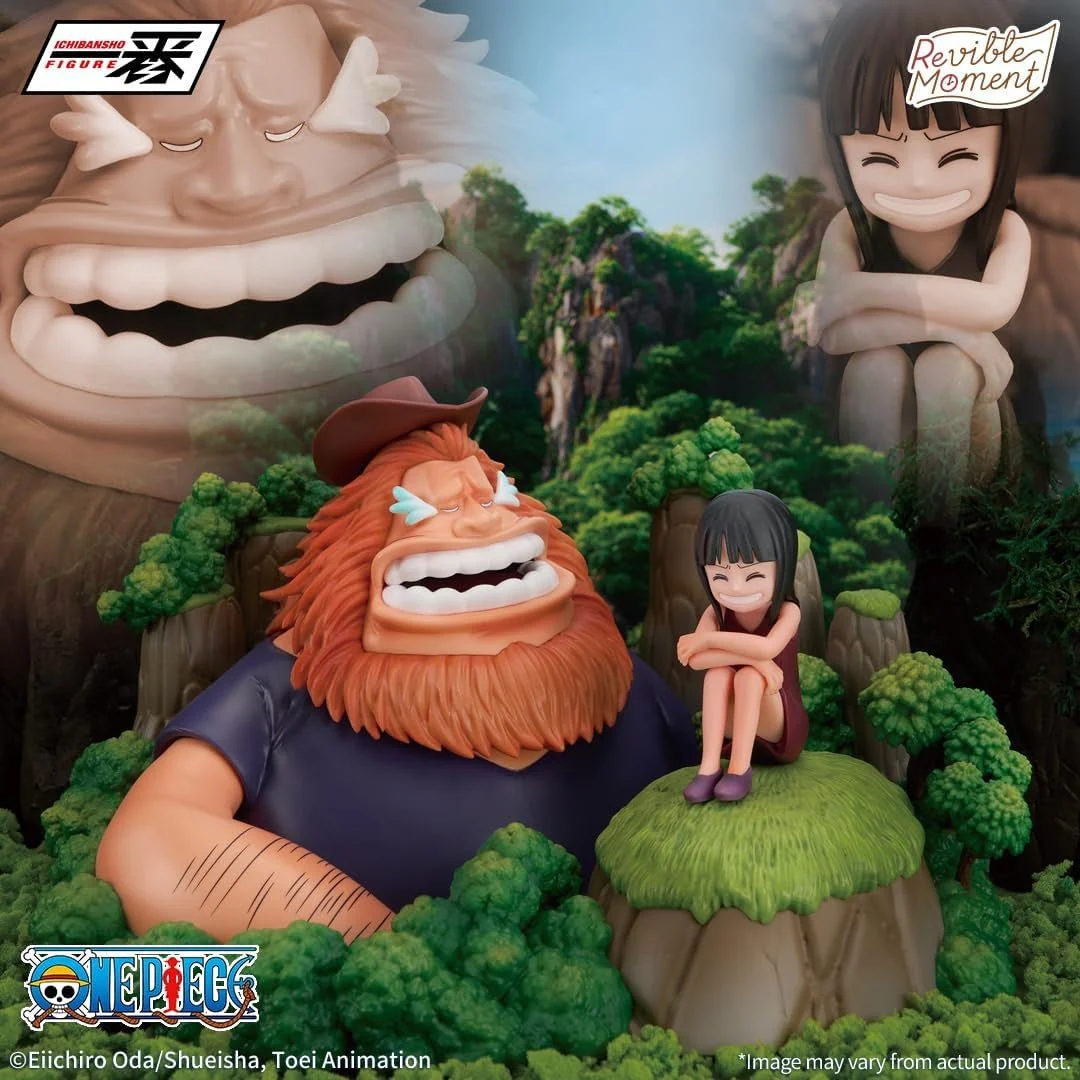Bandai Spirits - One Piece - Jaguar D. Saul & Nico Robin - Dramatic Memories Revible Moment Ichibansho Figure - Image 2