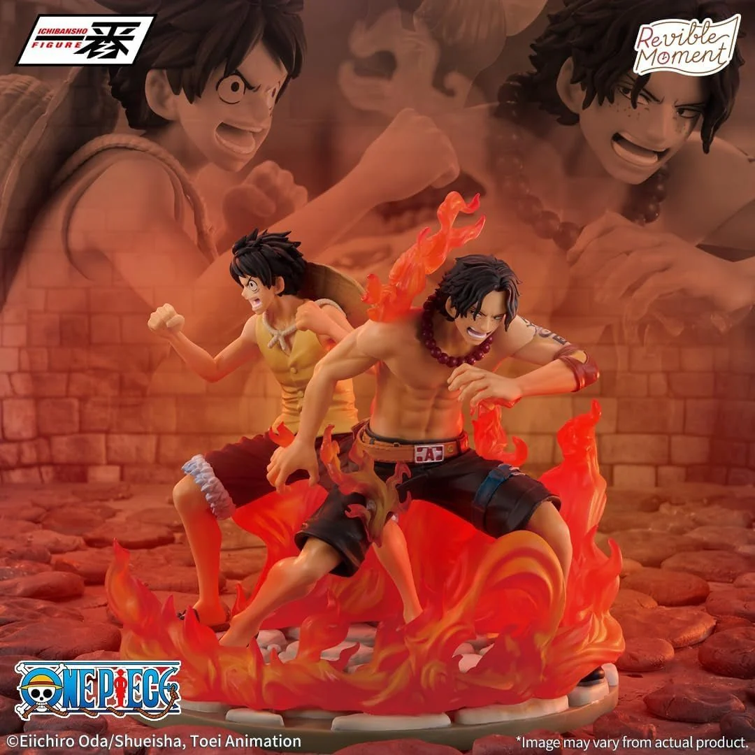 Bandai Spirits - One Piece - Portgas D. Ace & Monkey D. Luffy - Dramatic Memories Revible Moment Ichibansho Figure - Image 2