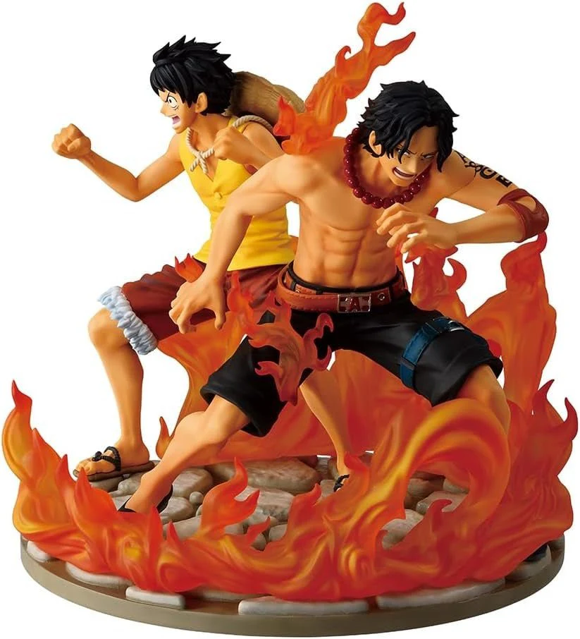 Bandai Spirits - One Piece - Portgas D. Ace & Monkey D. Luffy - Dramatic Memories Revible Moment Ichibansho Figure - Image 3