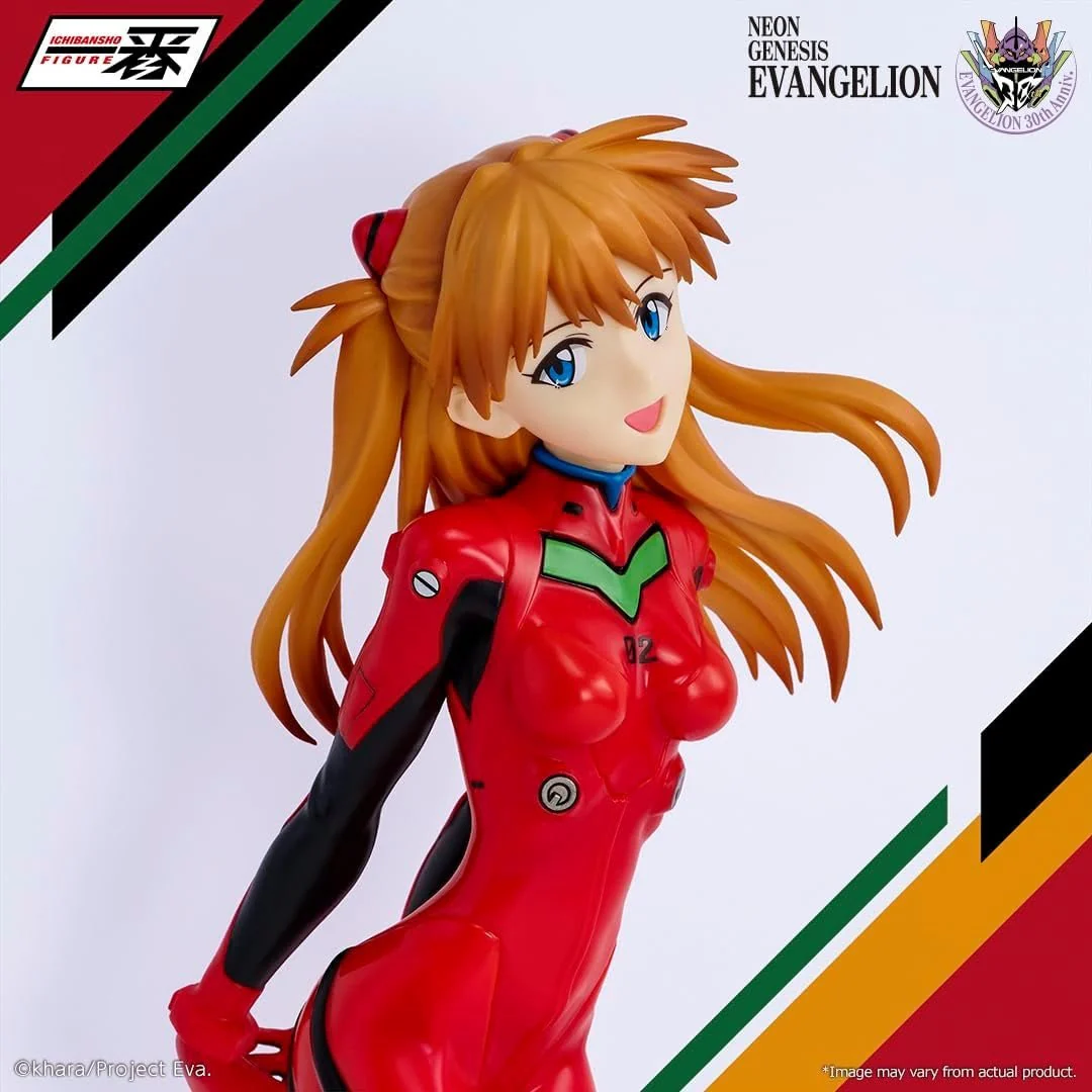 Bandai Spirits Neon Genesis Evangelion Asuka Langley Soryu 30th Anniversary Ichibansho Figure - Image 2