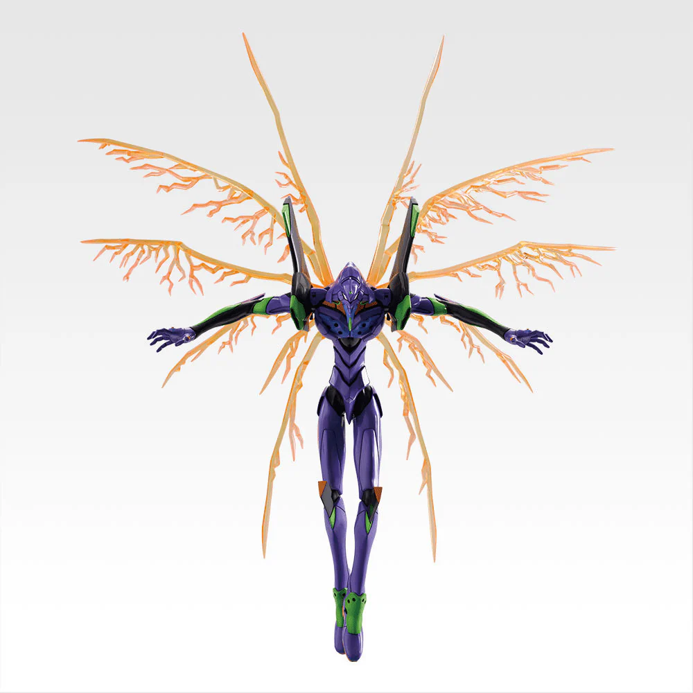 Bandai Spirits Neon Genesis Evangelion Test Type-01 30th Anniversary Mega Impact Glow-in-the-Dark Ichibansho Figure - Image 2